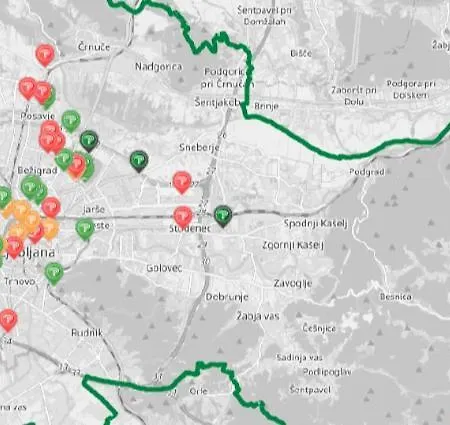 Апартаменти Blizu Centra In Na Robu Tivolija *