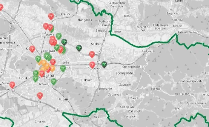 Апартаменты Blizu Centra In Na Robu Tivolija *